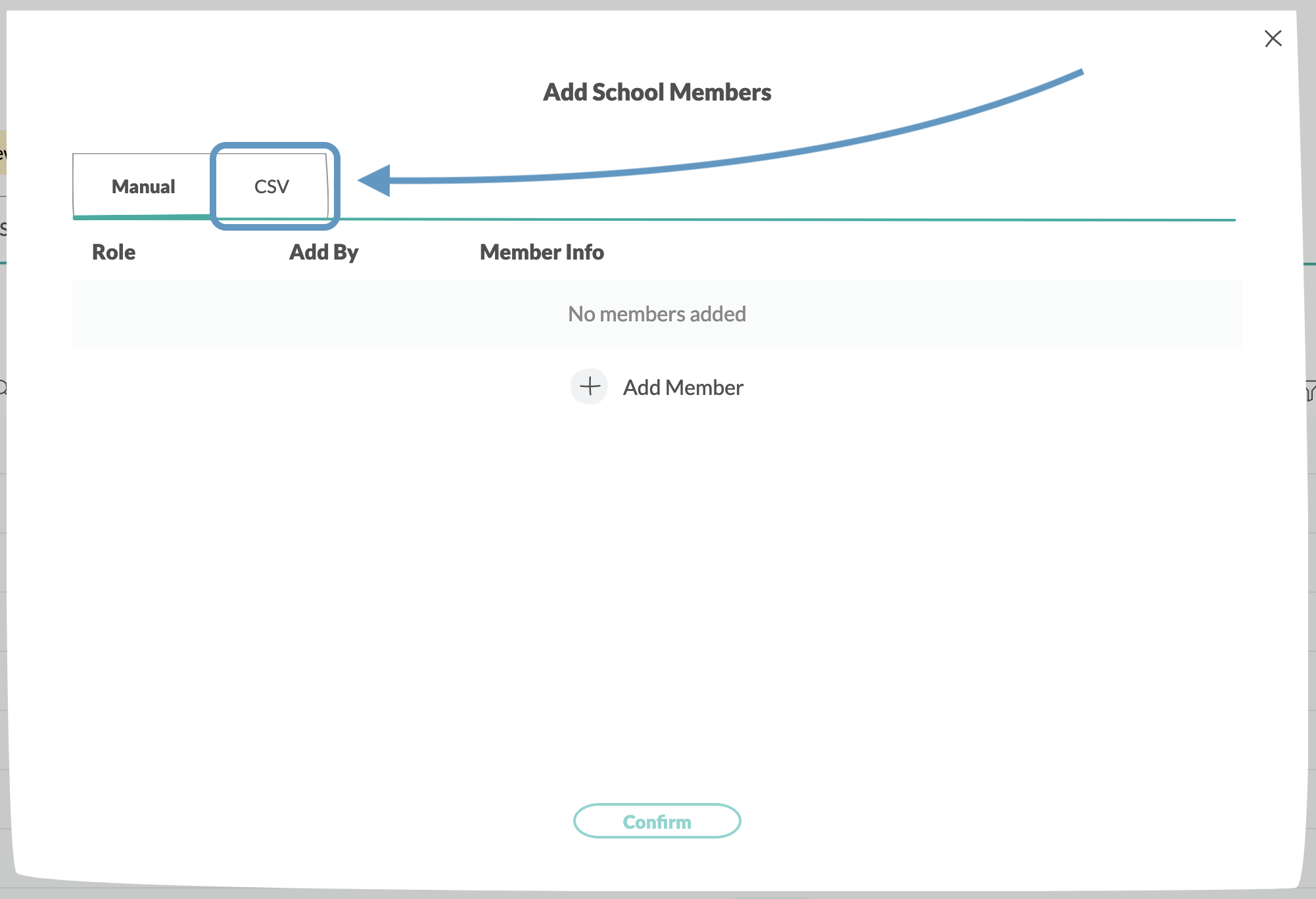 How do I add students & teachers as members of my School?