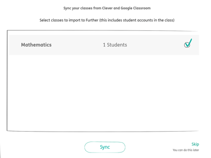 Anyone else have this Google Classroom link/sync issue